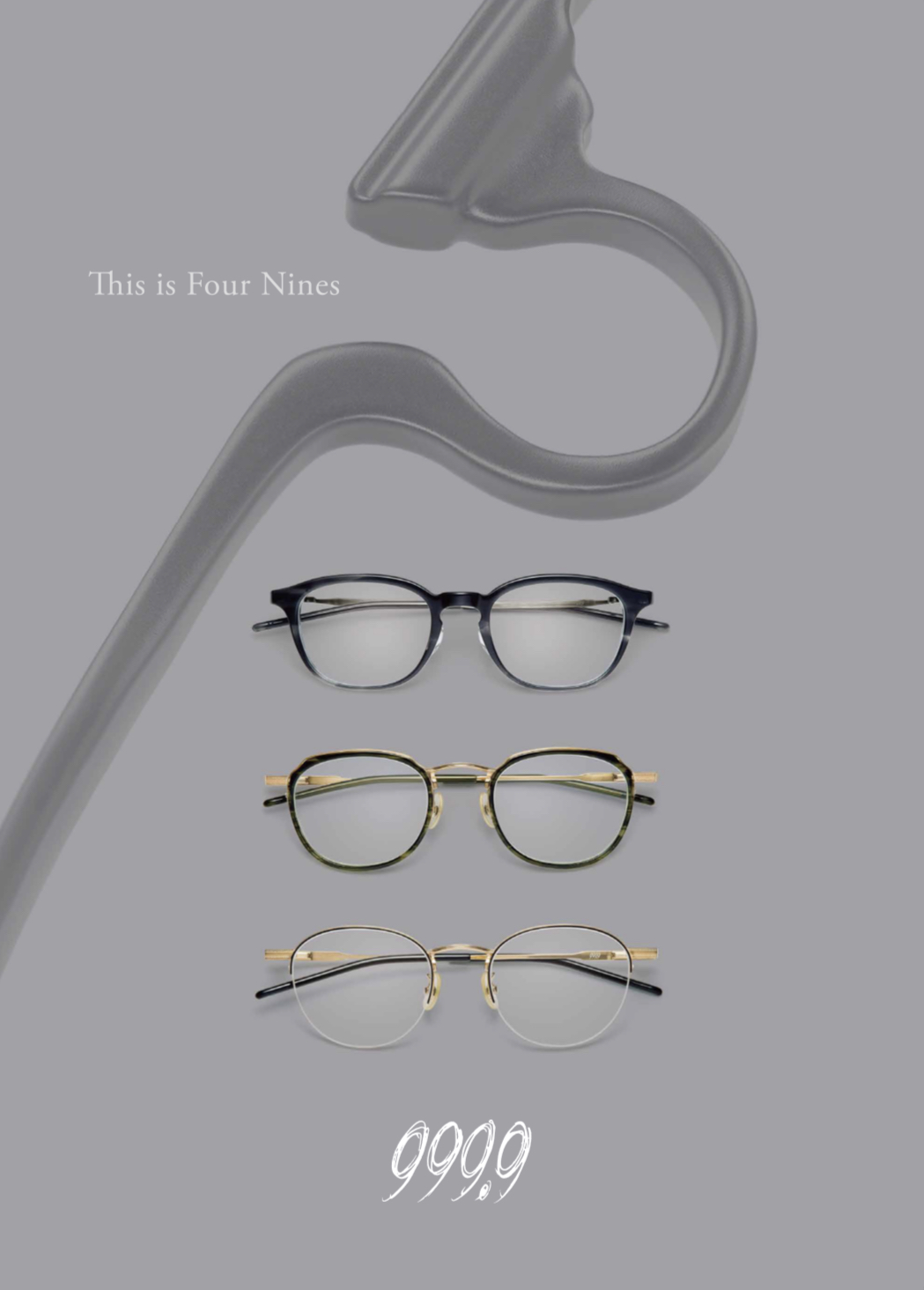 999.9 frames from Japan now available in Paris Miki Plaza Senayan, Pondok Indah and Plaza Indonesia store.